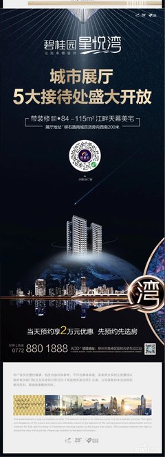 一座城市的期待|碧桂园&middot;星悦湾城市展厅盛大开放